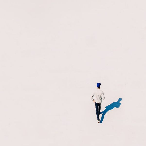 Abstract representation of people finding harmony and balance.